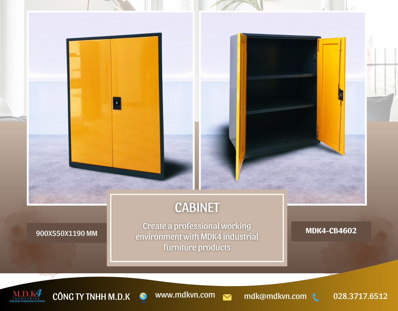 Tủ đựng vật tư, Mã: MDK4-CB4602